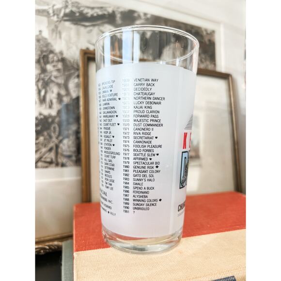 1991 Kentucky Derby Collectible Glass - Picture 2 of 3